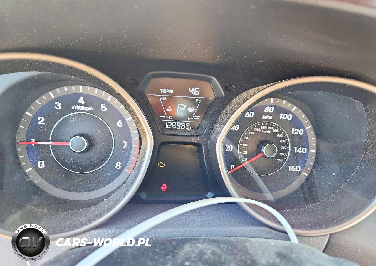2014 Hyundai Elantra Se VIN:5NPDH4AE5EH510611 - 9