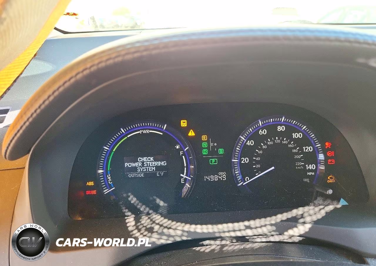 2011 Lexus Hs 250H VIN:JTHBB1BA8B2046776 - 9