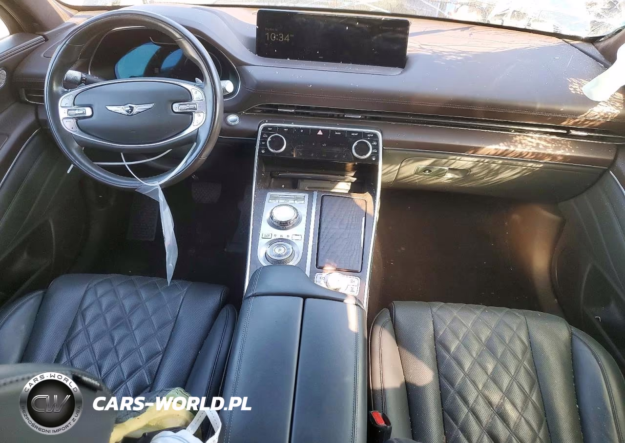 2023 Genesis Gv80 3.5T VIN:KMUHCESC9PU124847 - 8