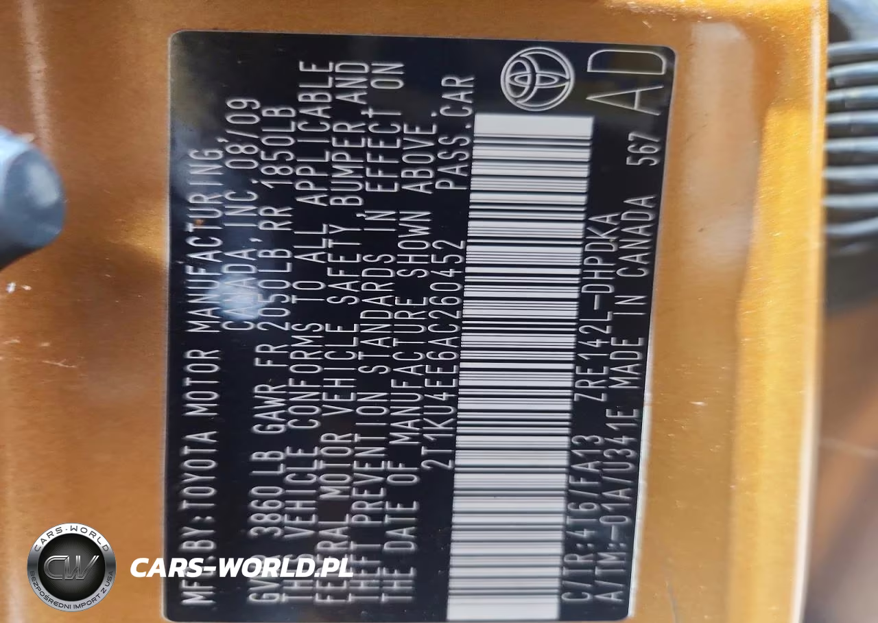 2010 Toyota Matrix Base VIN:2T1KU4EE6AC260452 - 13