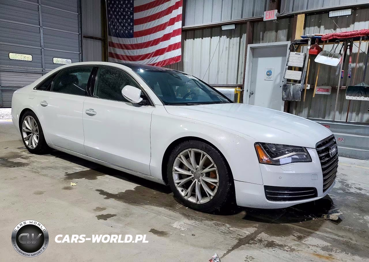 2014 Audi A8 L VIN:WAURGAFD9EN011654 - 4