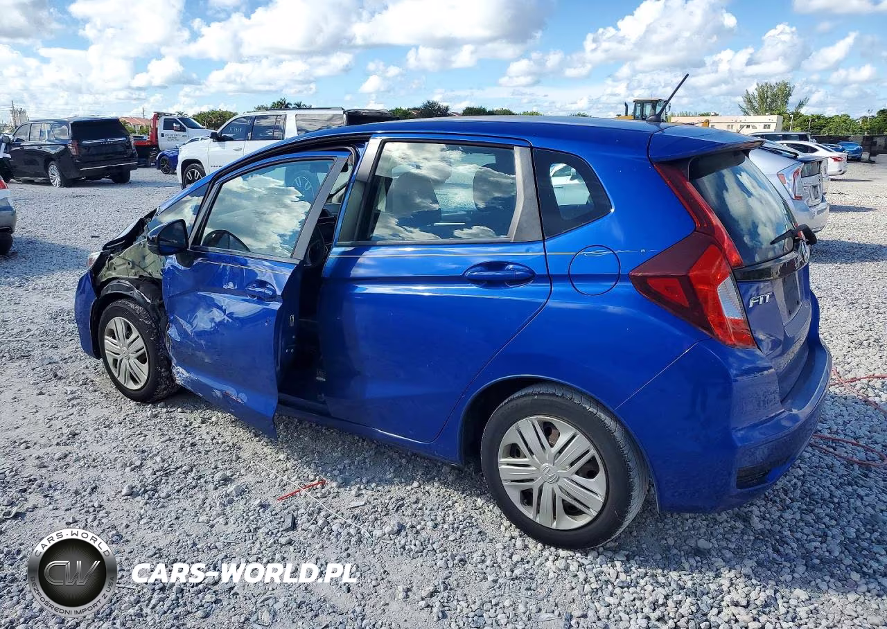 2018 Honda Fit Lx VIN:3HGGK5H56JM704760 - 2