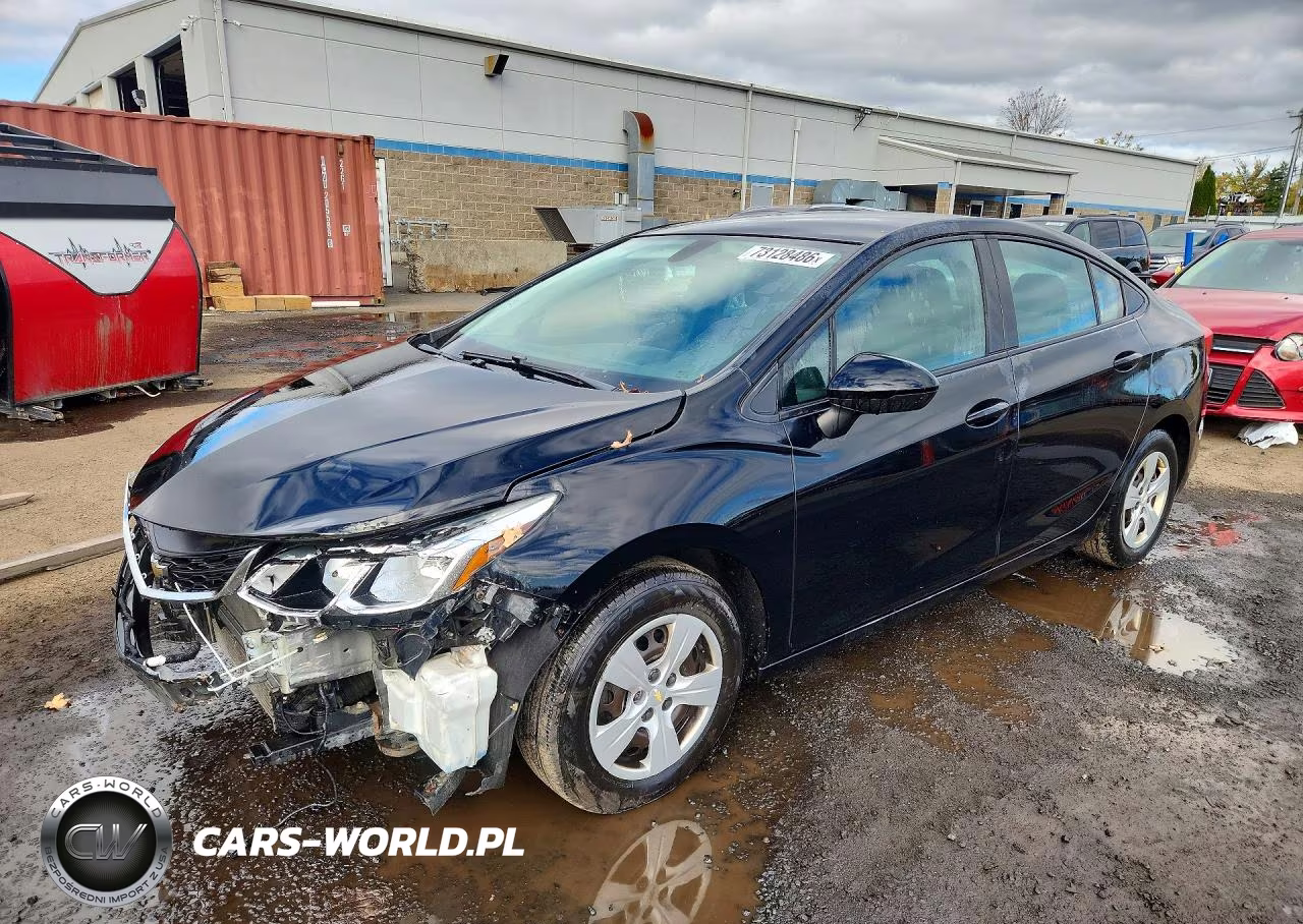 2017 Chevrolet Cruze Ls VIN:1G1BC5SM8H7171927 - 1