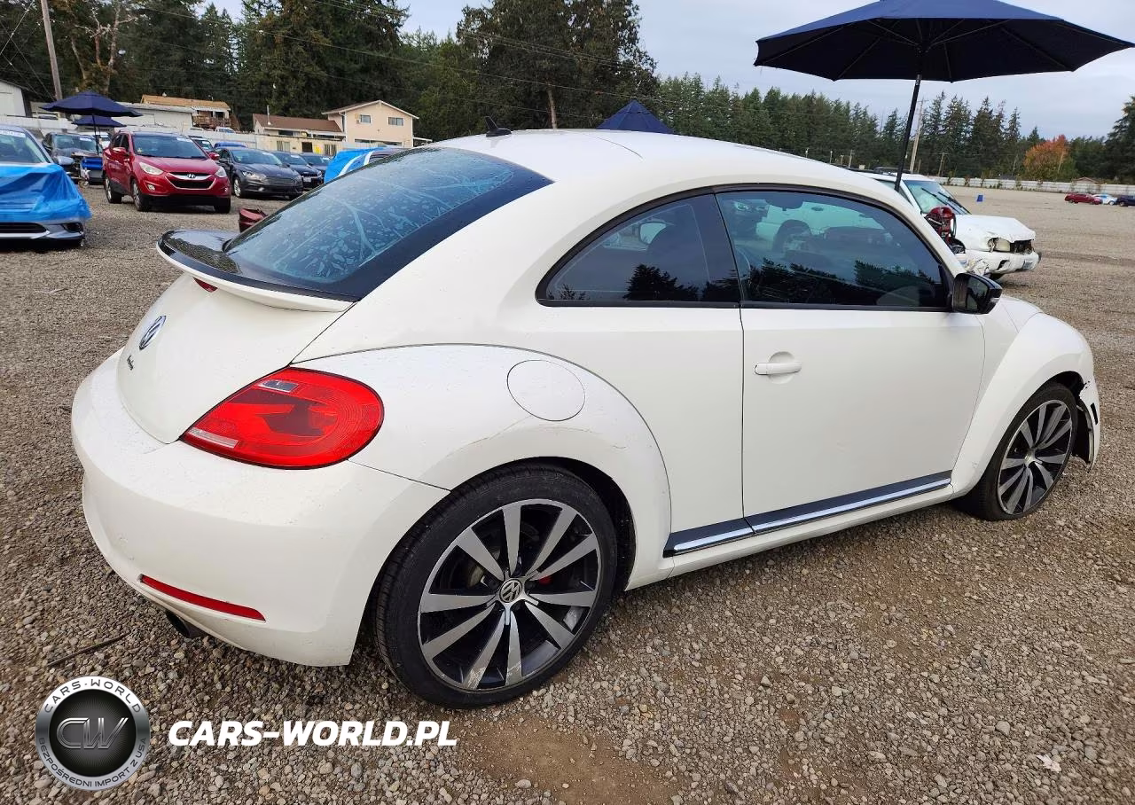 2012 Volkswagen Beetle Turbo VIN:3VW4A7AT8CM645073 - 3
