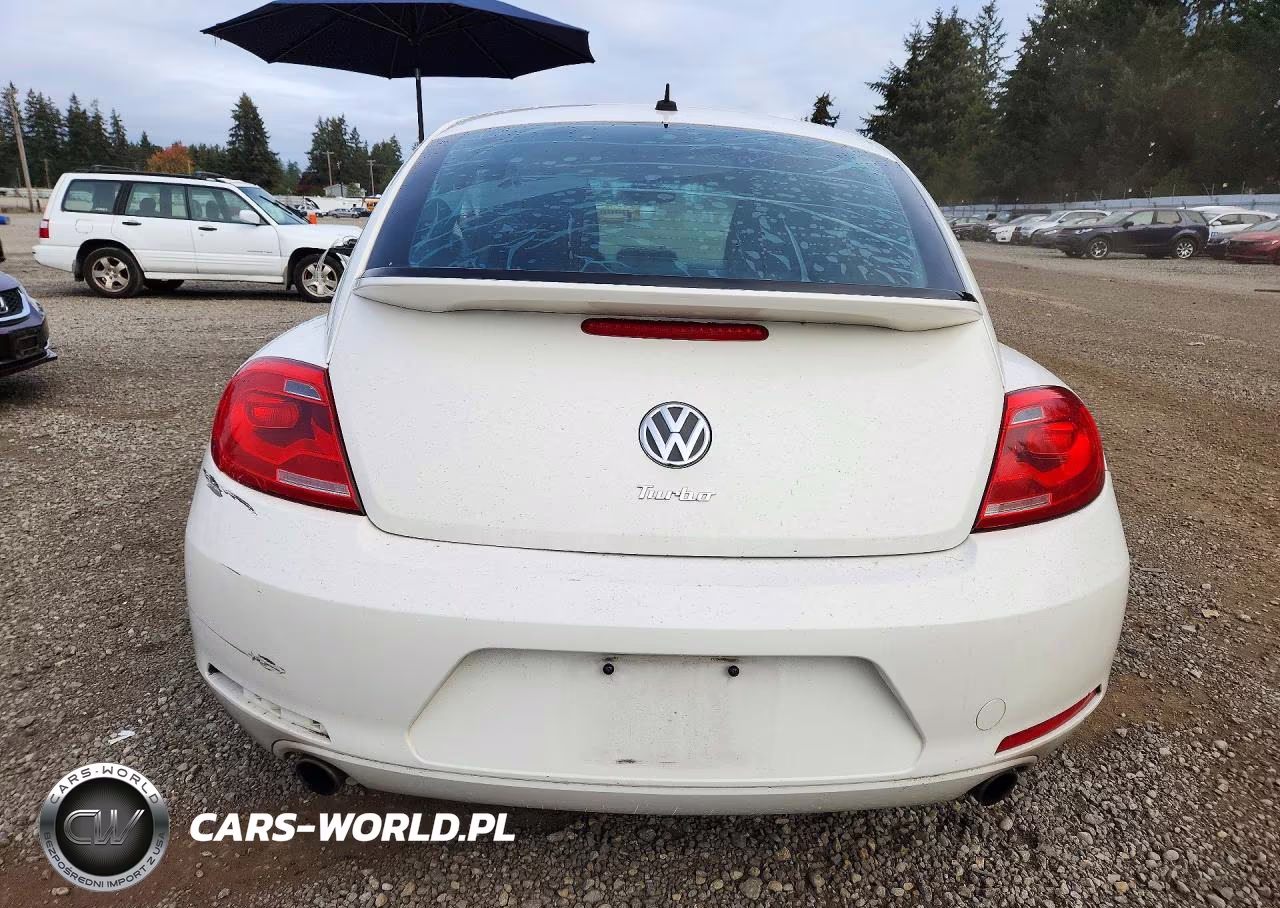 2012 Volkswagen Beetle Turbo VIN:3VW4A7AT8CM645073 - 6