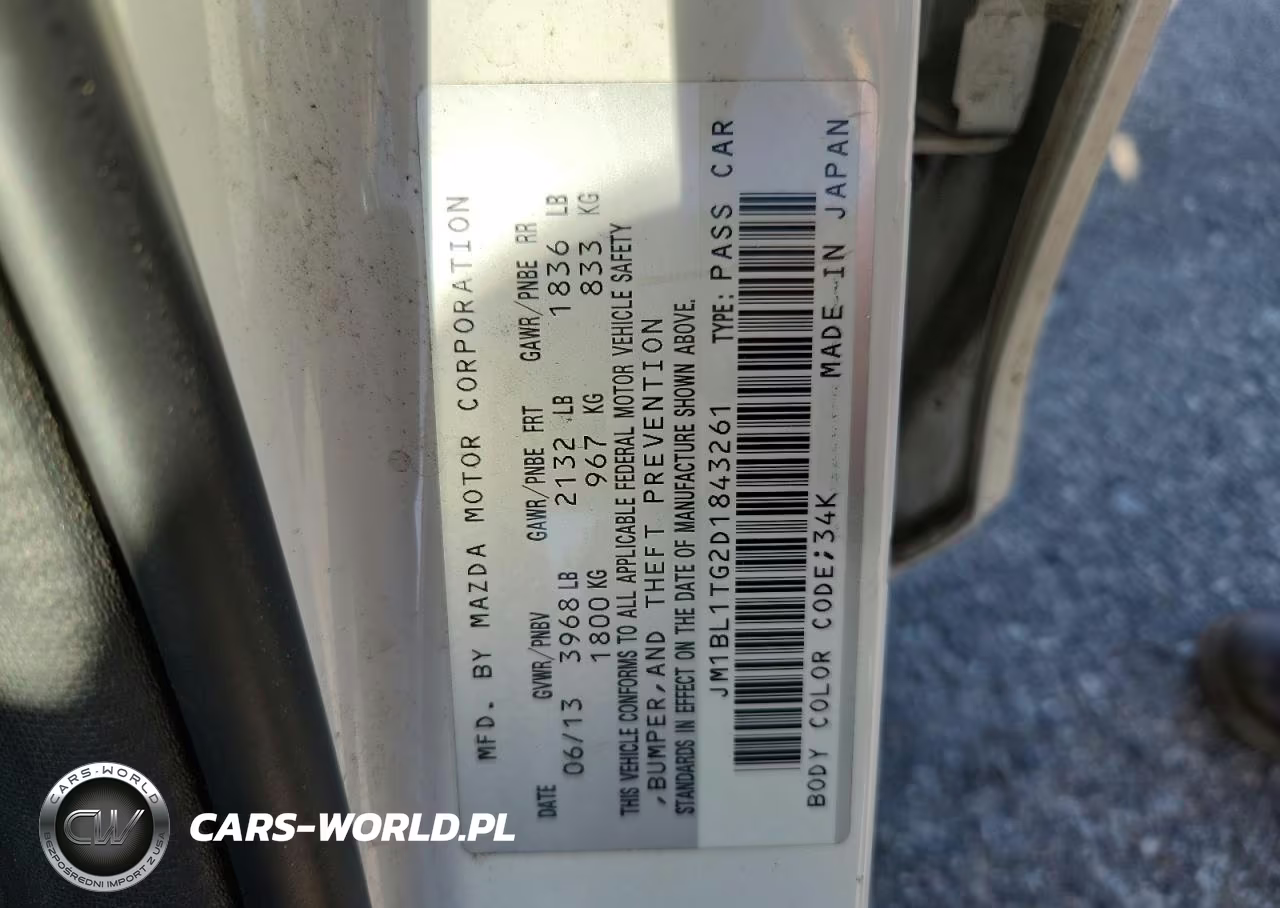 2013 Mazda 3 I VIN:JM1BL1TG2D1843261 - 12