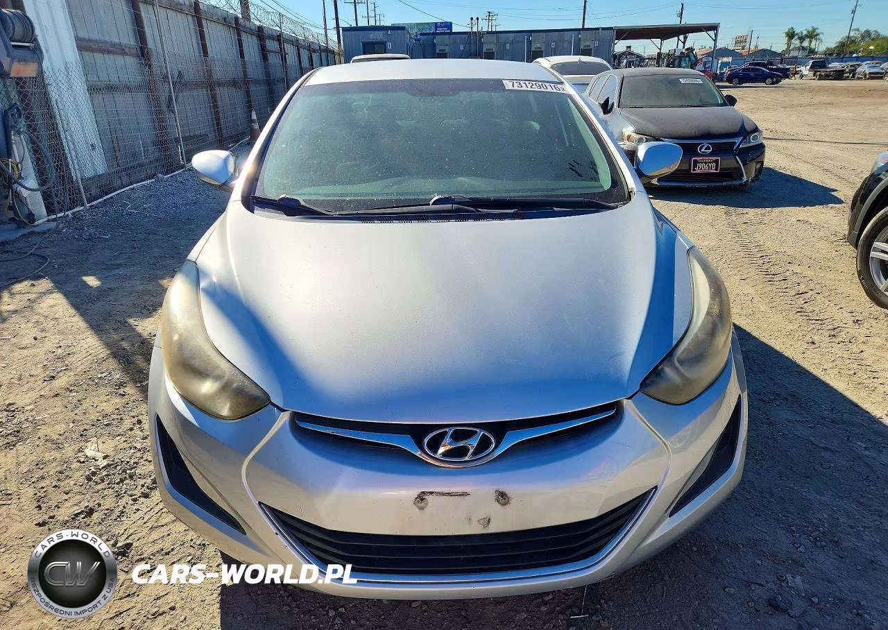 2015 Hyundai Elantra Se VIN:5NPDH4AEXFH566495 - 5