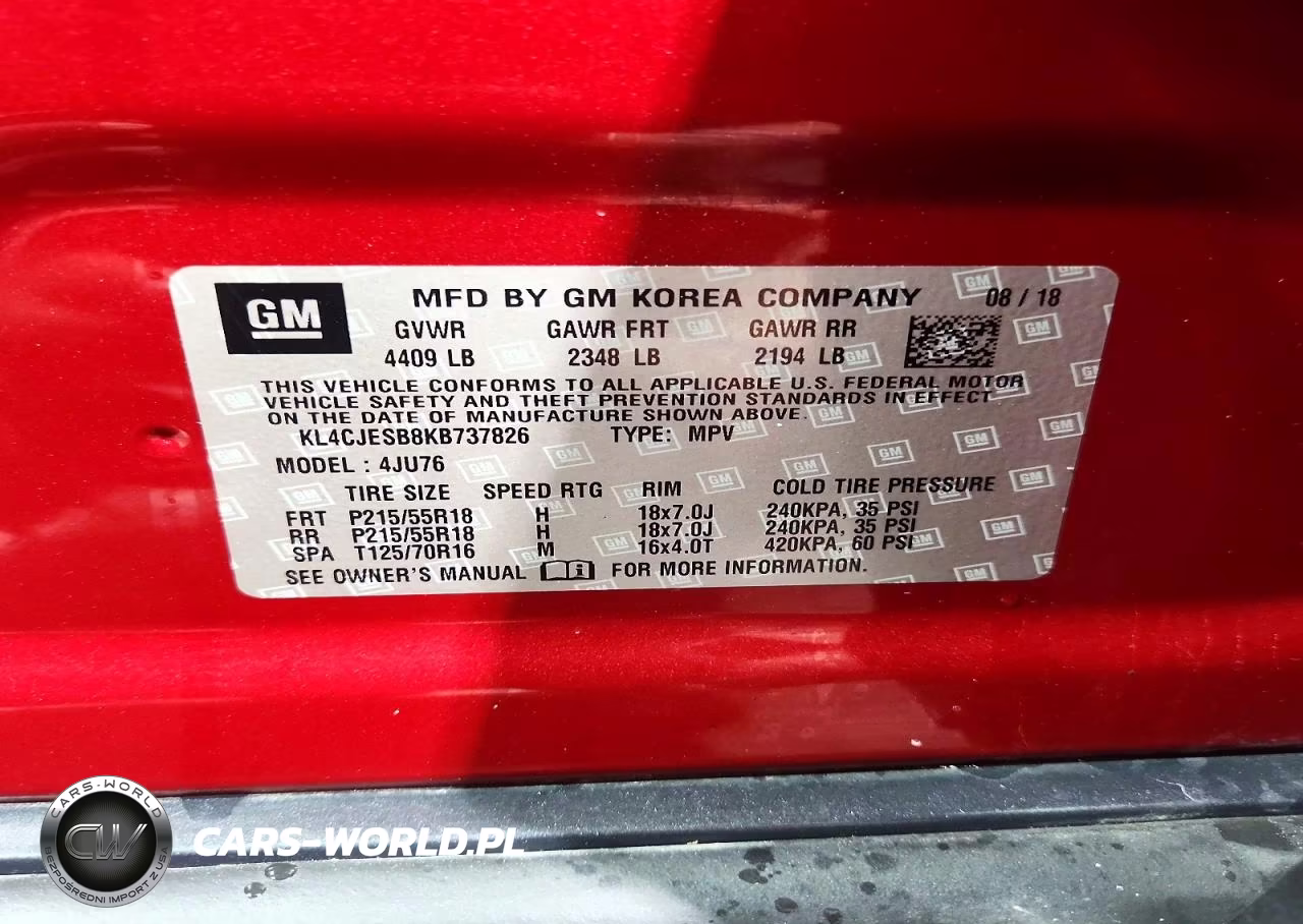 2019 Buick Encore Preferred VIN:KL4CJESB8KB737826 - 13