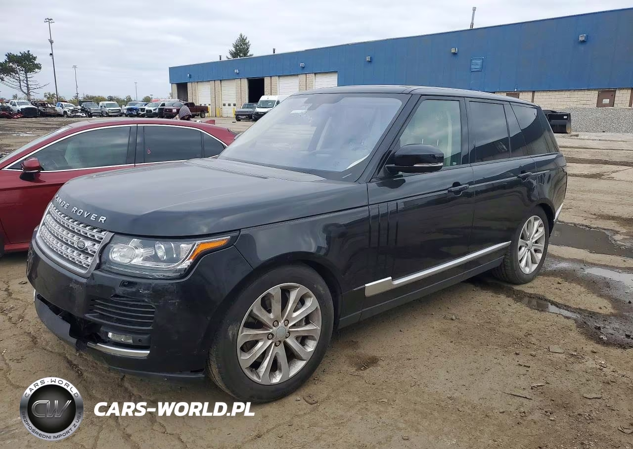 2016 Land Rover Range Rover Hse VIN:SALGS2VF1GA248577 - 1