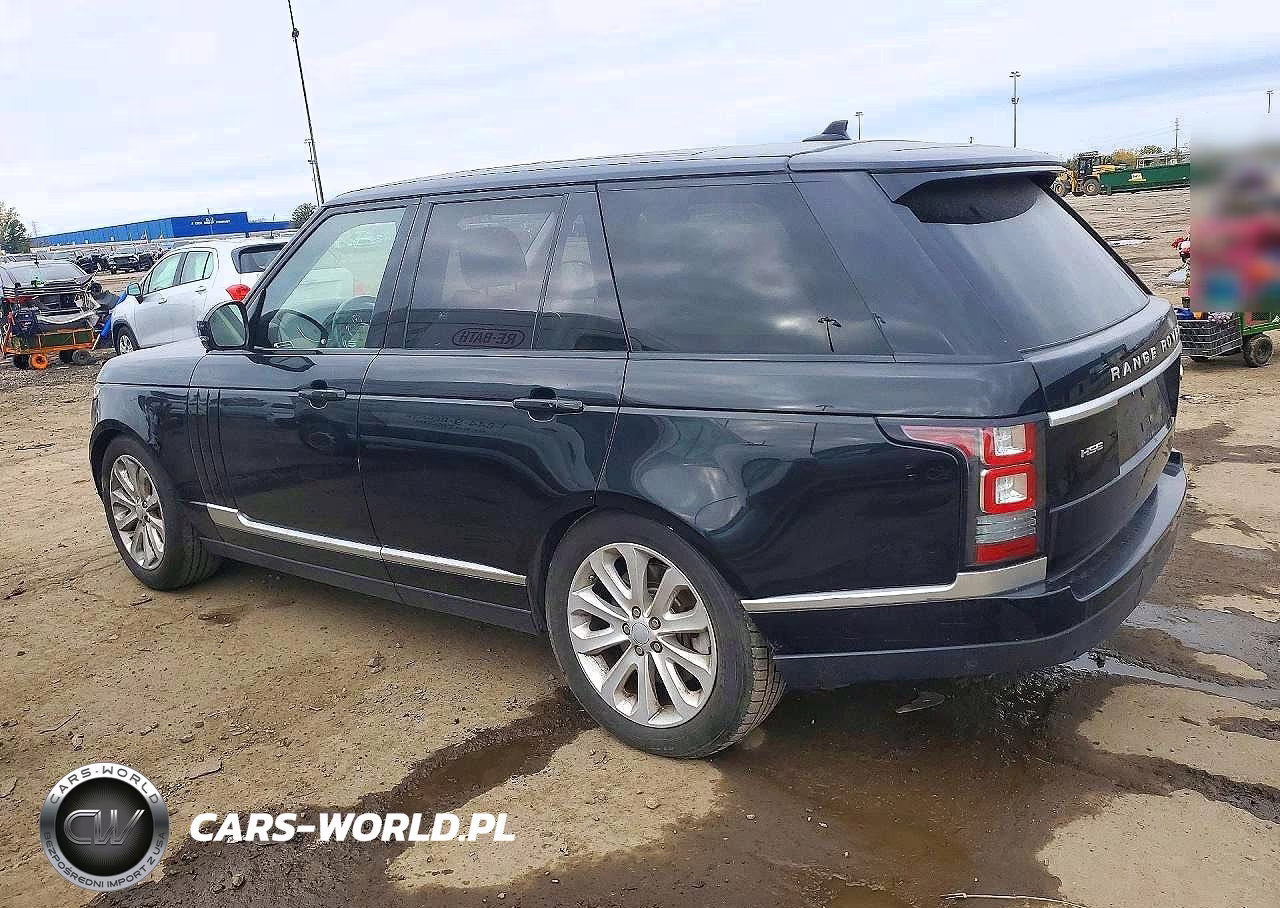 2016 Land Rover Range Rover Hse VIN:SALGS2VF1GA248577 - 2