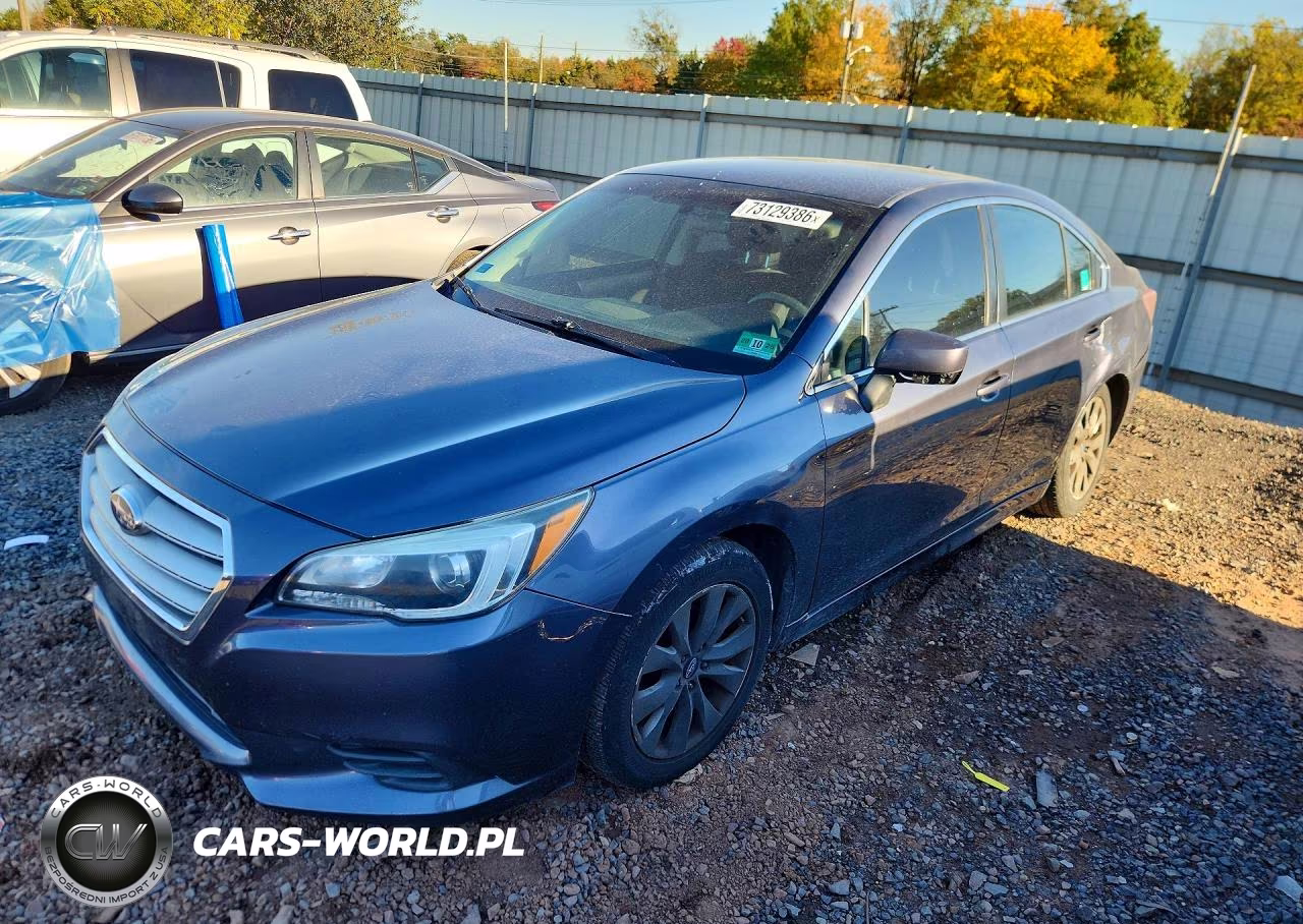 2016 Subaru Legacy 2.5I Premium VIN:4S3BNAC68G3003544 - 1