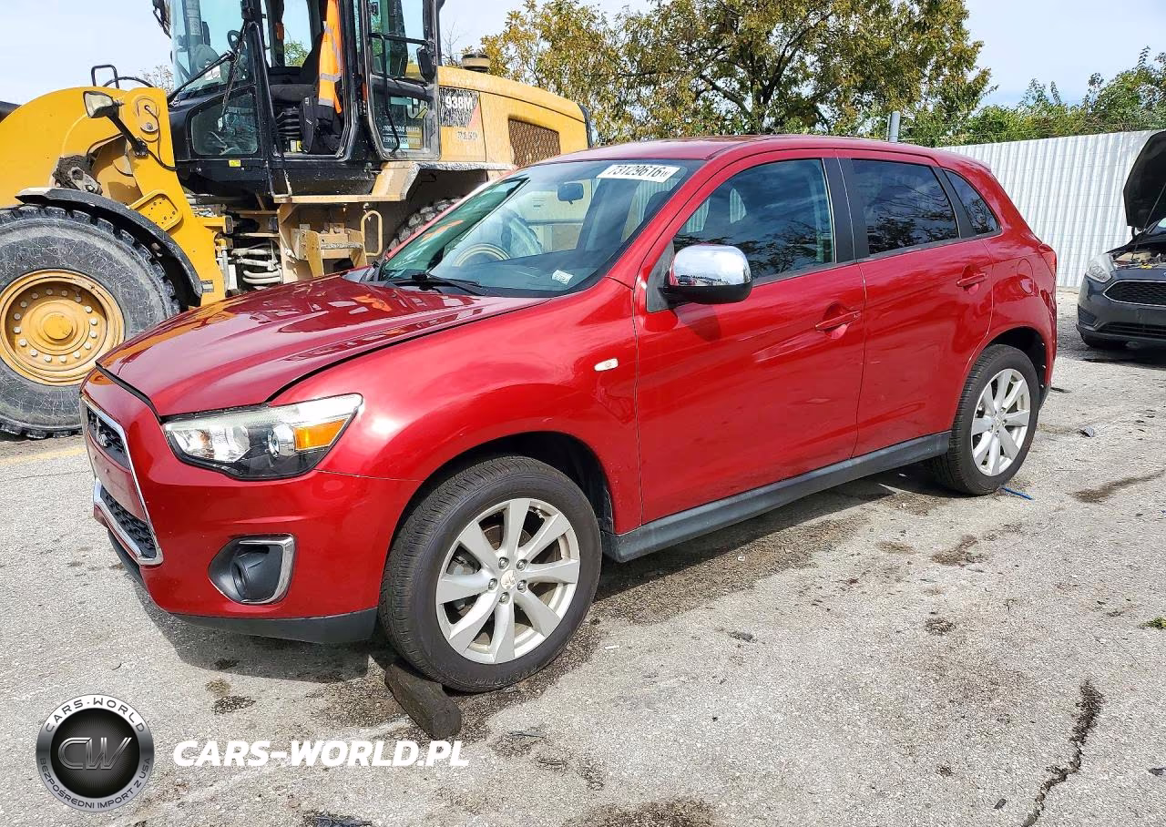 2015 Mitsubishi Outlander Sport Es VIN:4A4AP3AUXFE001440 - 1