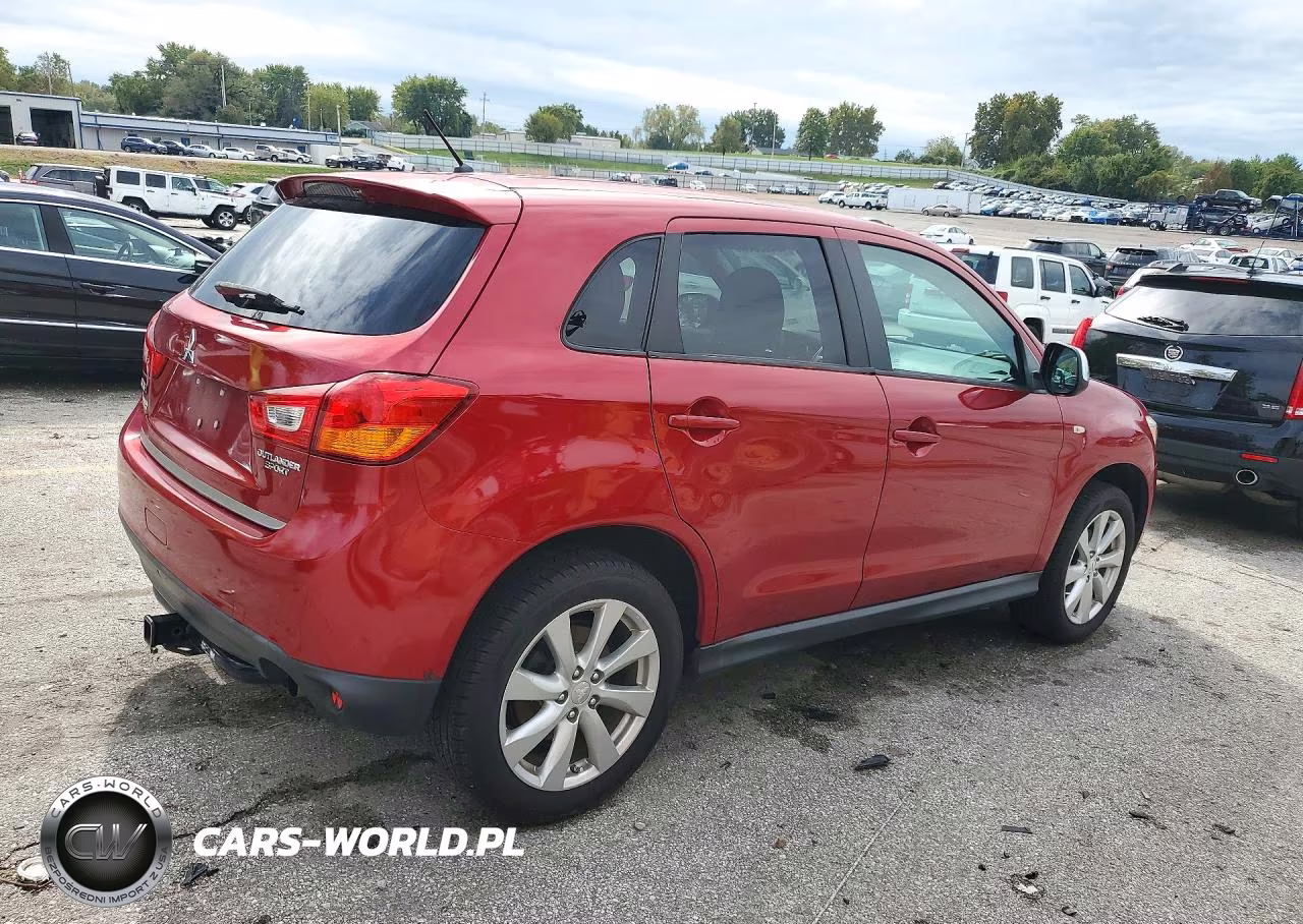 2015 Mitsubishi Outlander Sport Es VIN:4A4AP3AUXFE001440 - 3