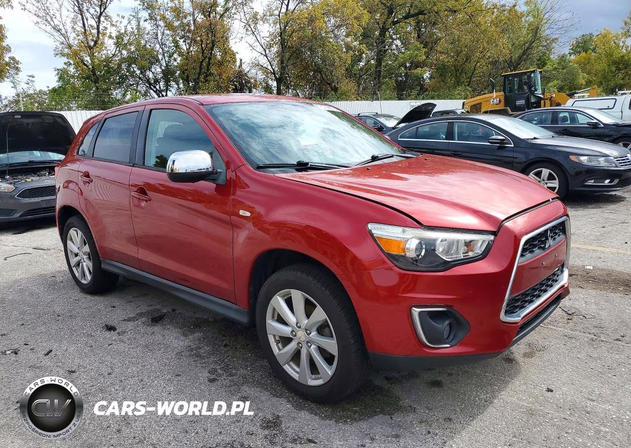 2015 Mitsubishi Outlander Sport Es VIN:4A4AP3AUXFE001440 - 4
