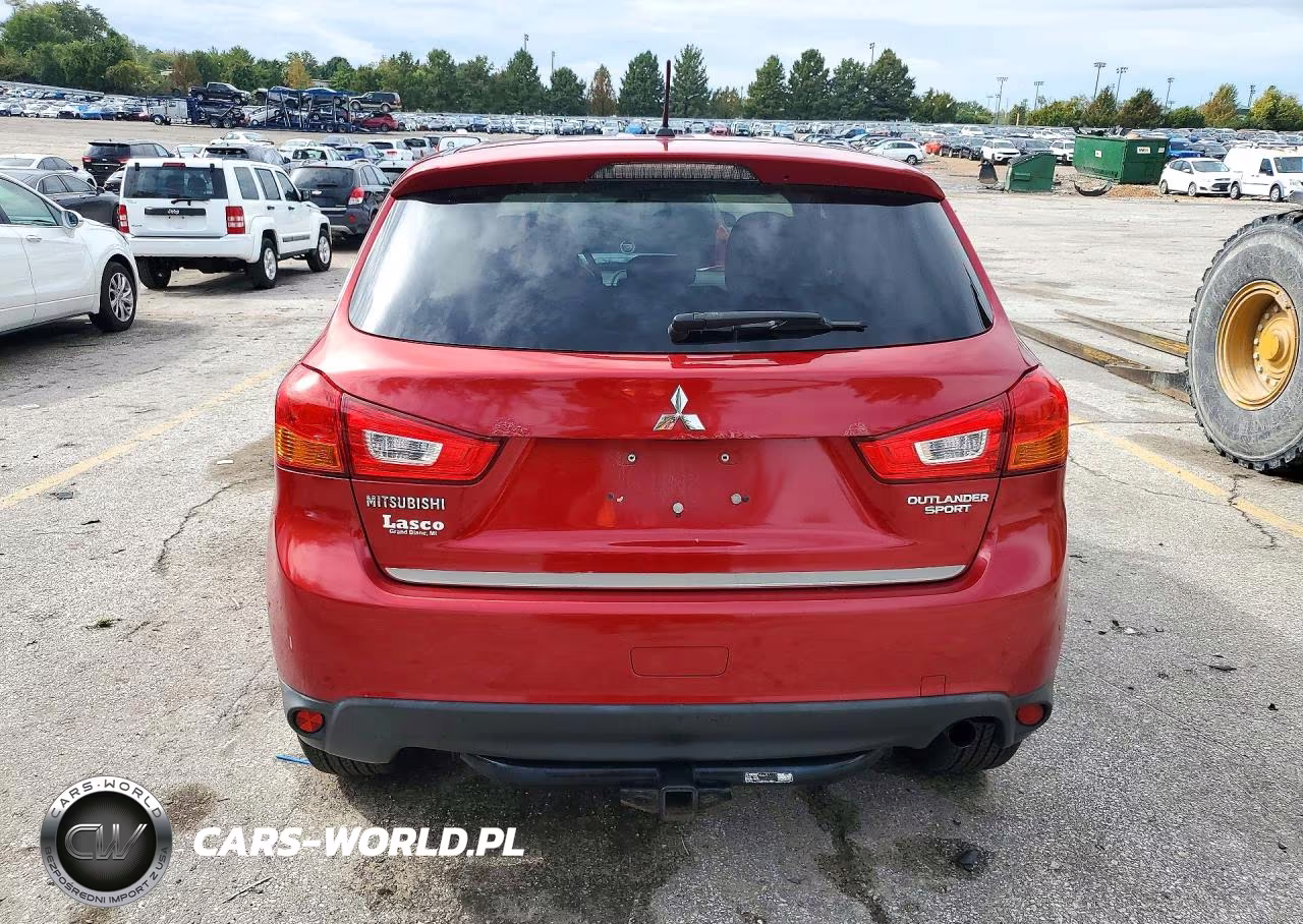 2015 Mitsubishi Outlander Sport Es VIN:4A4AP3AUXFE001440 - 6