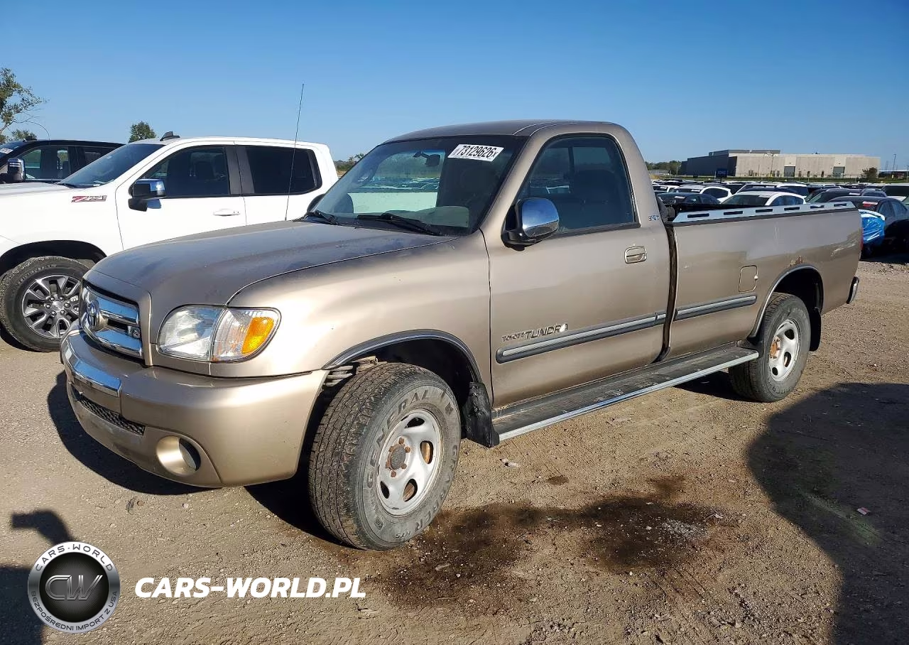 2004 Toyota Tundra Sr5 VIN:5TBKT44174S443493 - 1