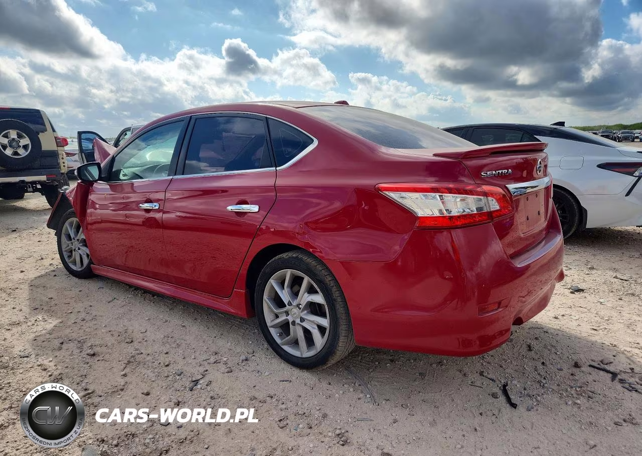 2015 Nissan Sentra Sr VIN:3N1AB7AP3FY286463 - 2