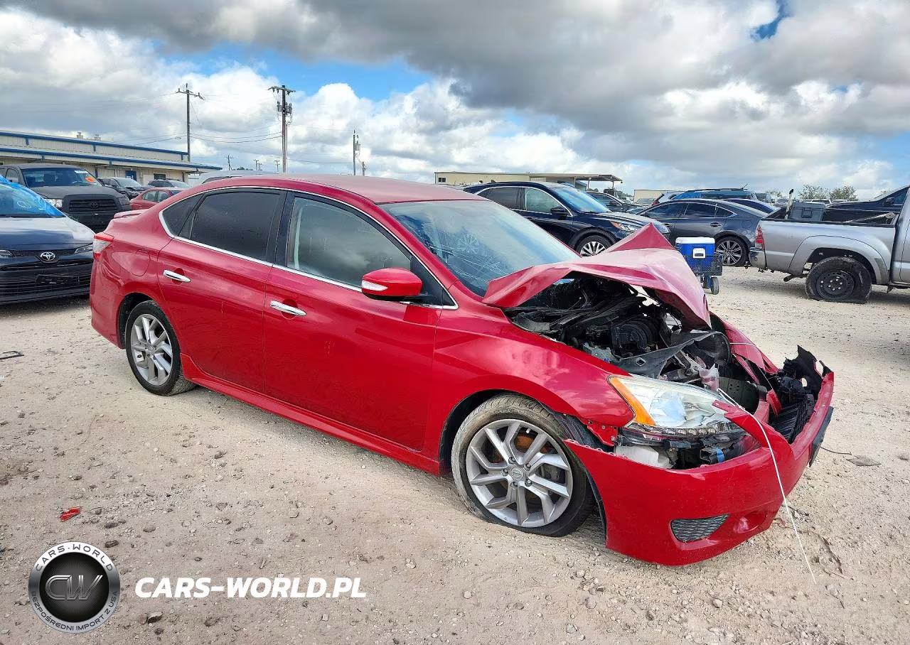 2015 Nissan Sentra Sr VIN:3N1AB7AP3FY286463 - 4