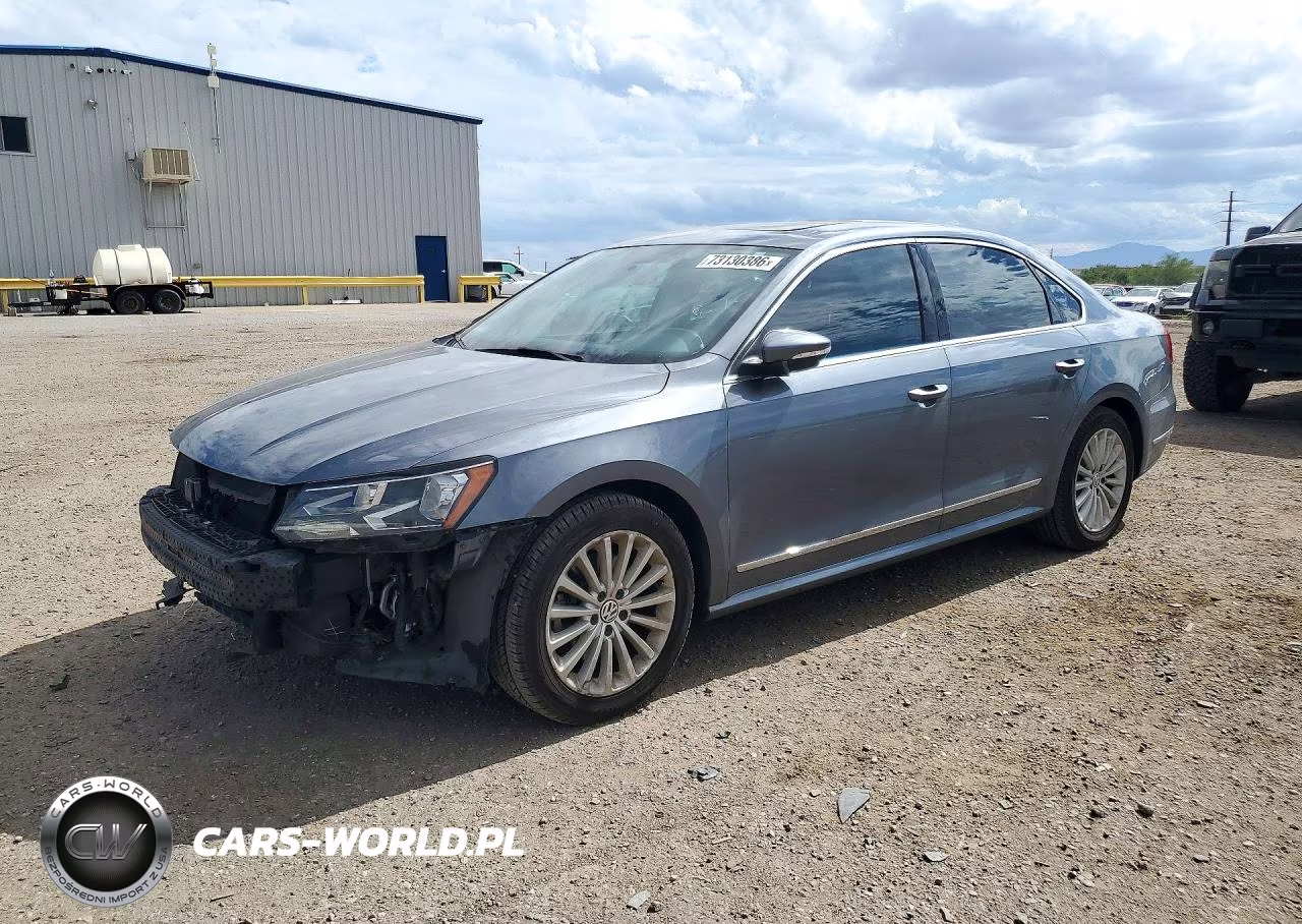 2016 Volkswagen Passat Se VIN:1VWBT7A39GC068160 - 1