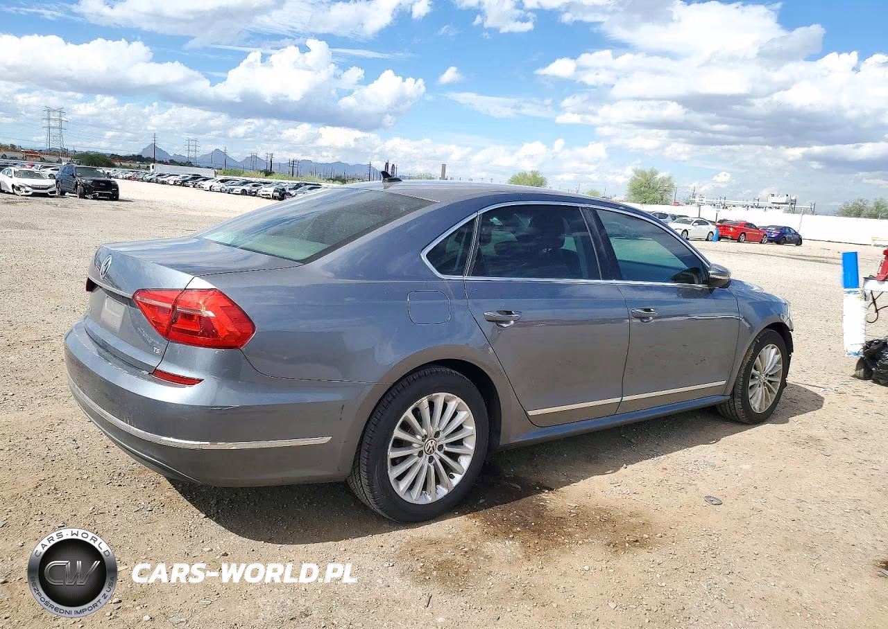 2016 Volkswagen Passat Se VIN:1VWBT7A39GC068160 - 3