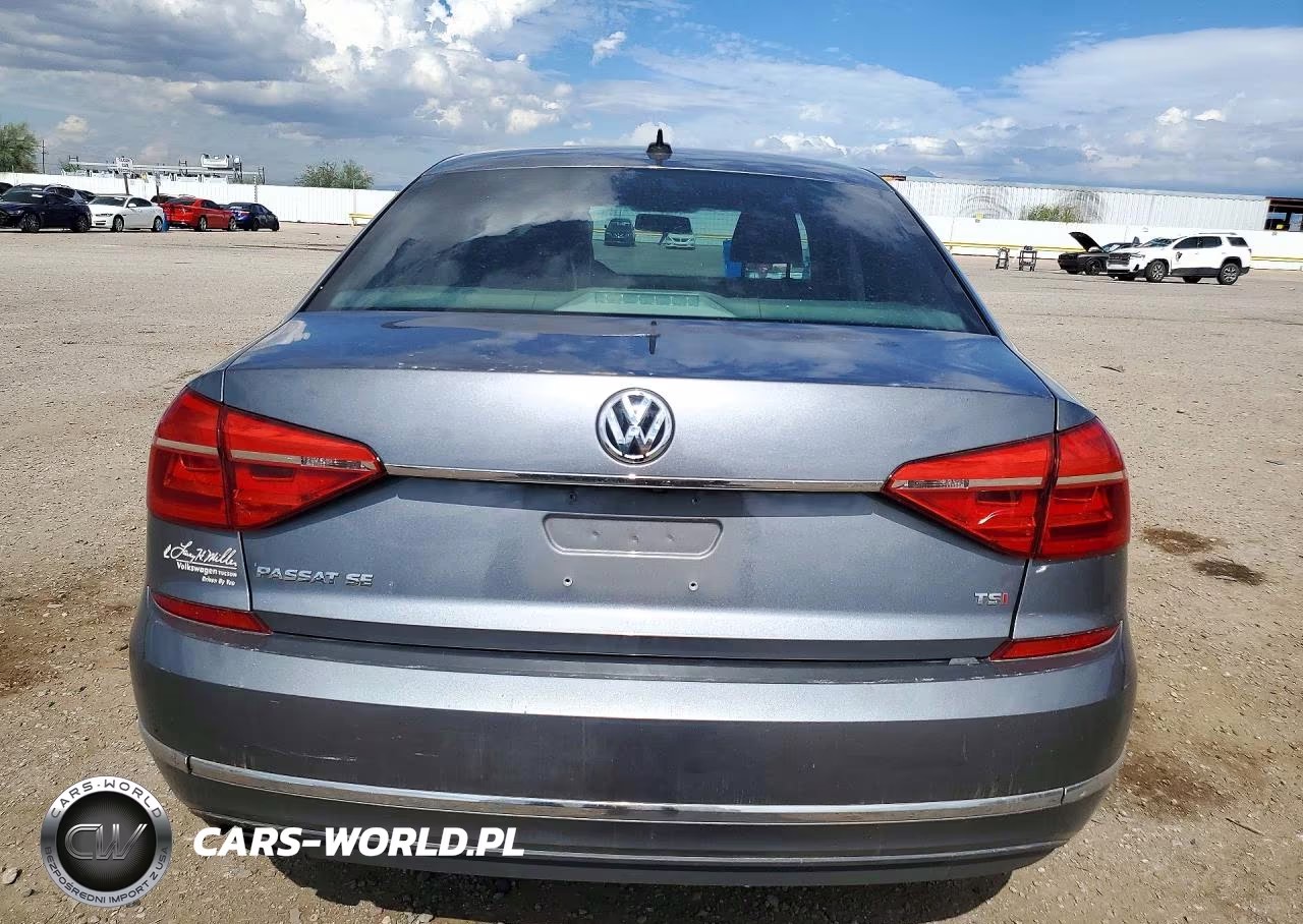 2016 Volkswagen Passat Se VIN:1VWBT7A39GC068160 - 6