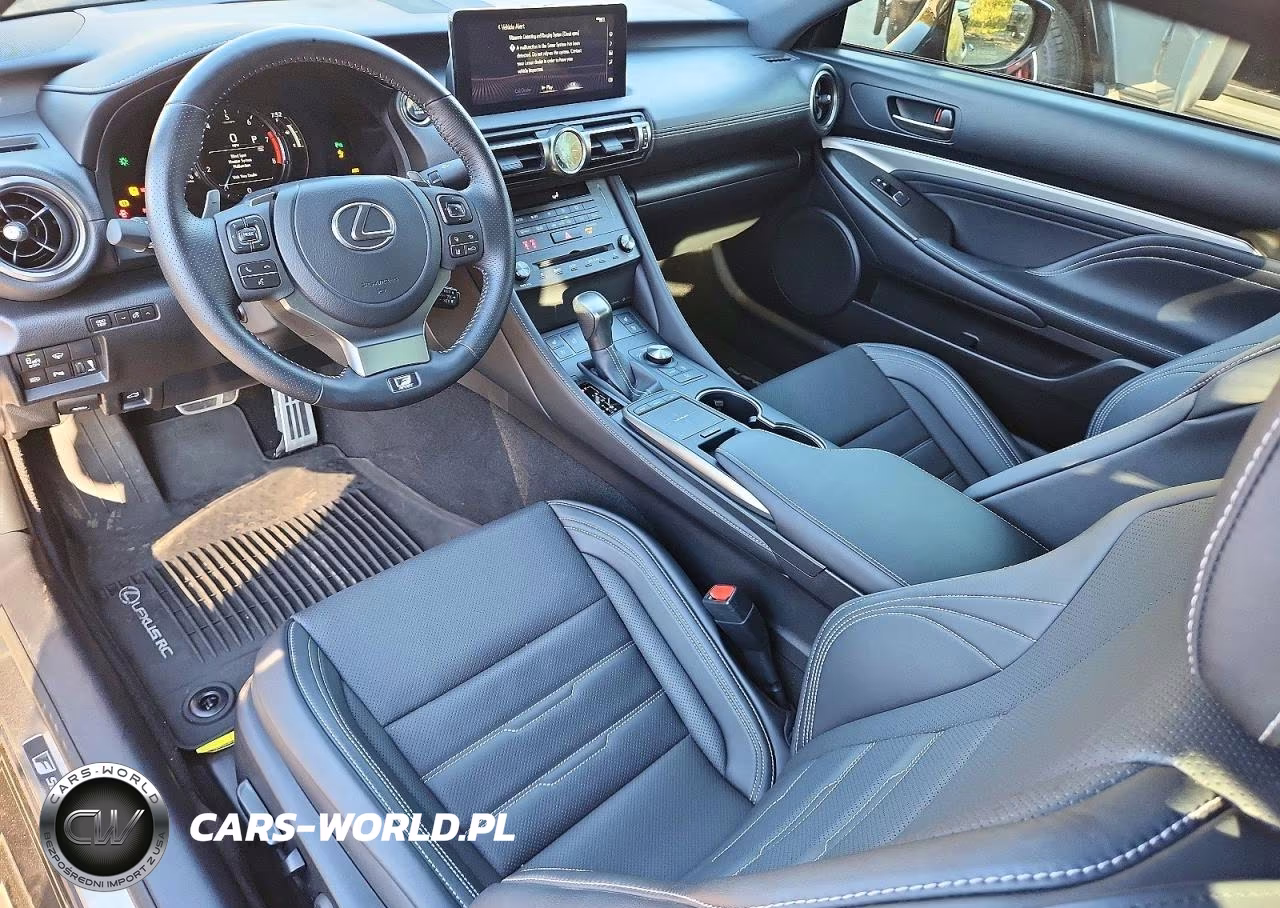 2025 Lexus Rc 350 F Sport VIN:JTHGZ5BC9S5028859 - 8
