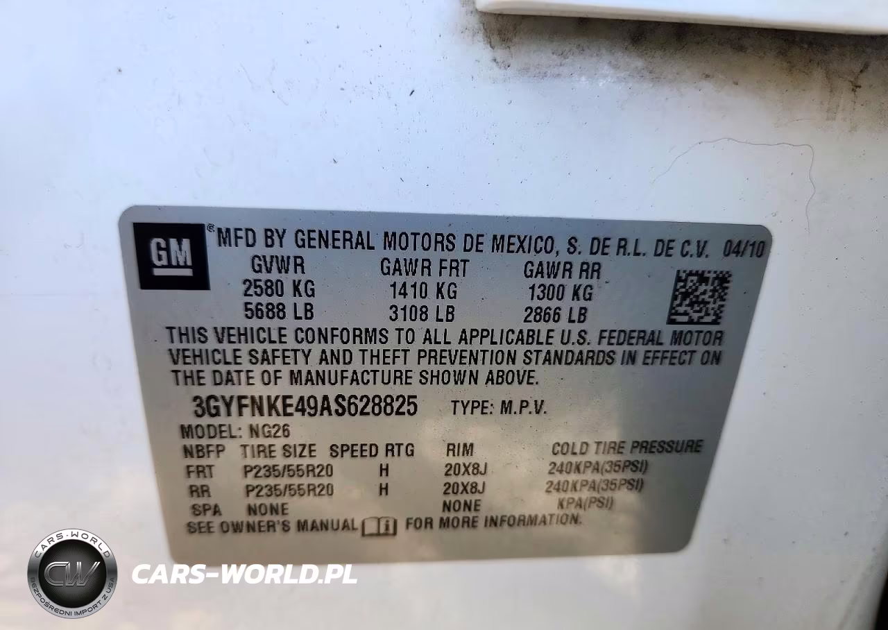 2010 Cadillac Srx Premium Collection VIN:3GYFNKE49AS628825 - 13