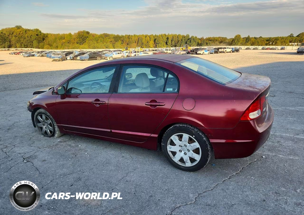 2009 Honda Civic Lx VIN:19XFA16589E026446 - 2