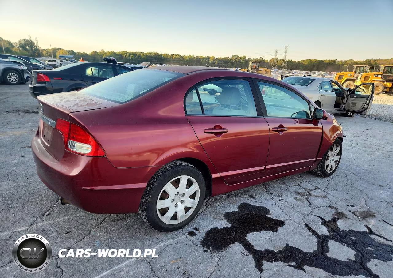 2009 Honda Civic Lx VIN:19XFA16589E026446 - 3