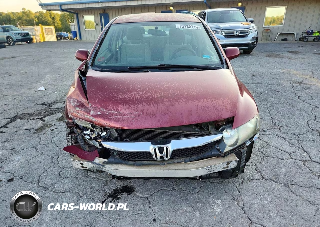 2009 Honda Civic Lx VIN:19XFA16589E026446 - 5