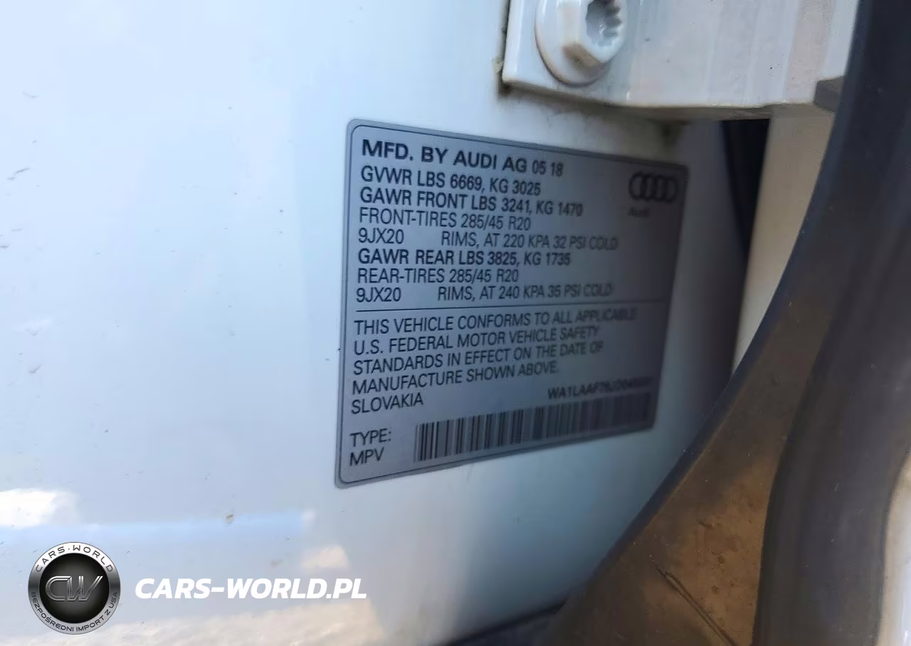 2018 Audi Q7 Premium Plus VIN:WA1LAAF78JD045051 - 13