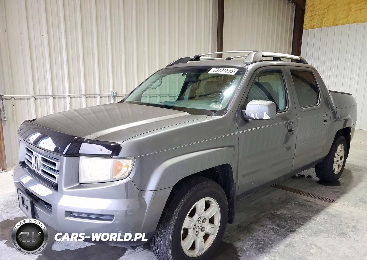 2007 Honda Ridgeline Rts VIN:2HJYK16487H507582 - 1