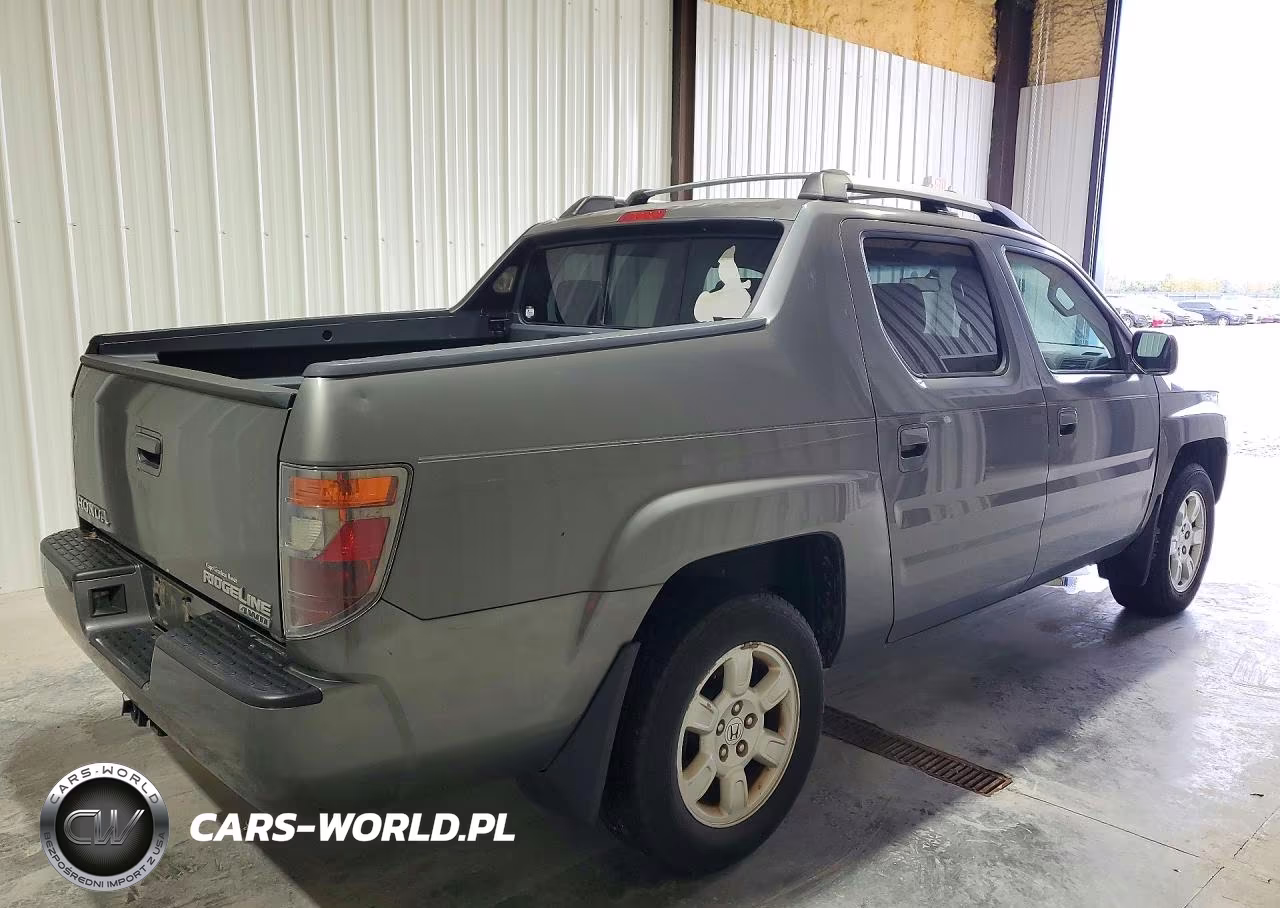 2007 Honda Ridgeline Rts VIN:2HJYK16487H507582 - 3