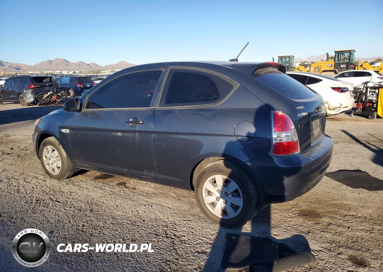 2009 Hyundai Accent Gs VIN:KMHCM36C19U109539 - 2