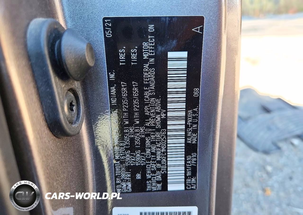 2021 Toyota Sienna Xle VIN:5TDJSKFC1MS025763 - 13