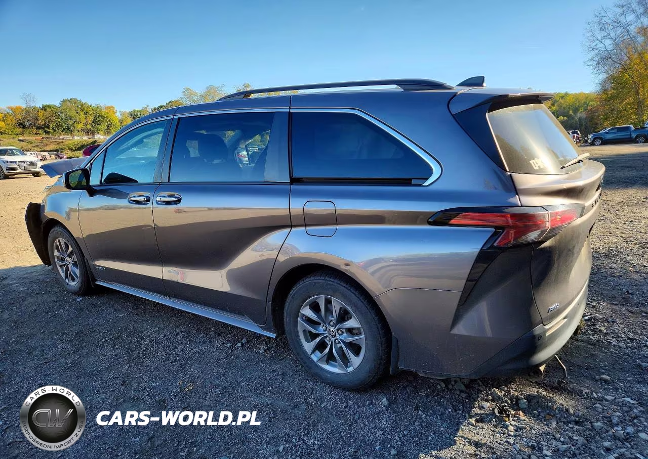 2021 Toyota Sienna Xle VIN:5TDJSKFC1MS025763 - 2