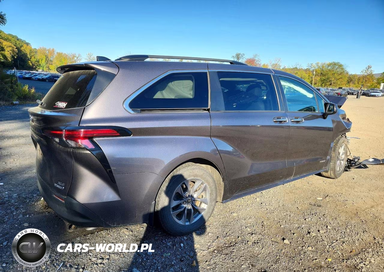 2021 Toyota Sienna Xle VIN:5TDJSKFC1MS025763 - 3