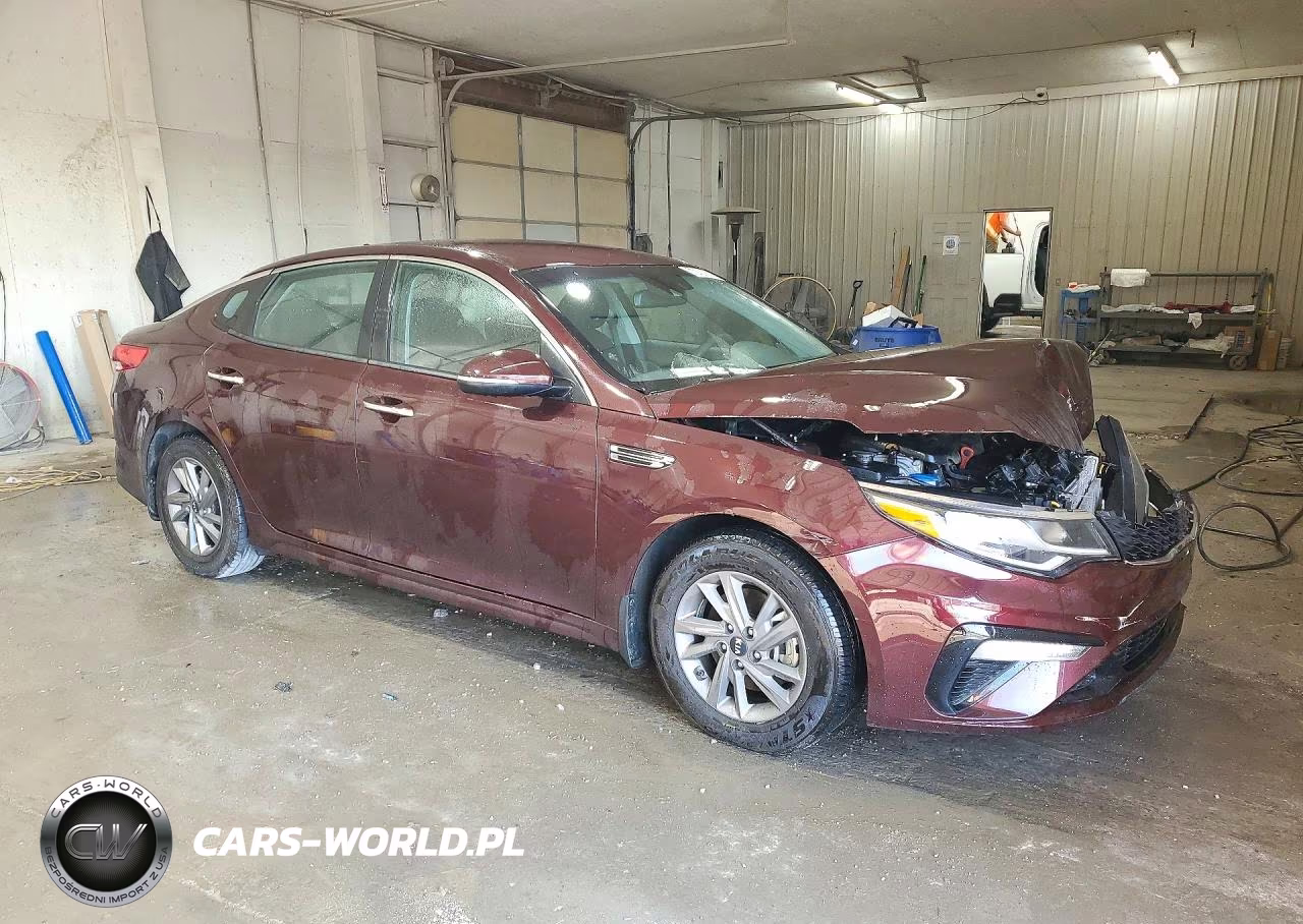 2020 Kia Optima Lx VIN:5XXGT4L30LG409640 - 4