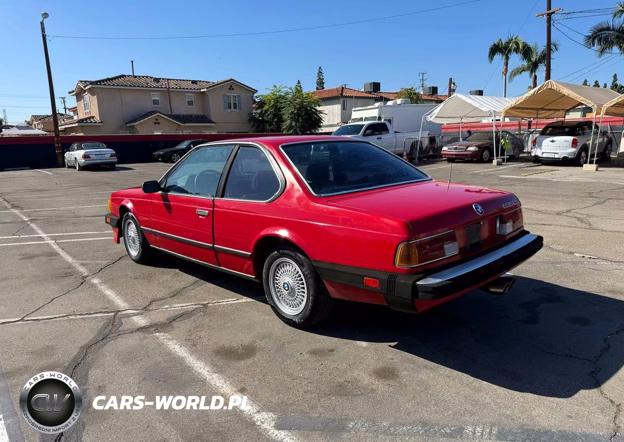 1987 BMW 635 Csi Automatic L6 VIN:WBAEC8406H0613822 - 3