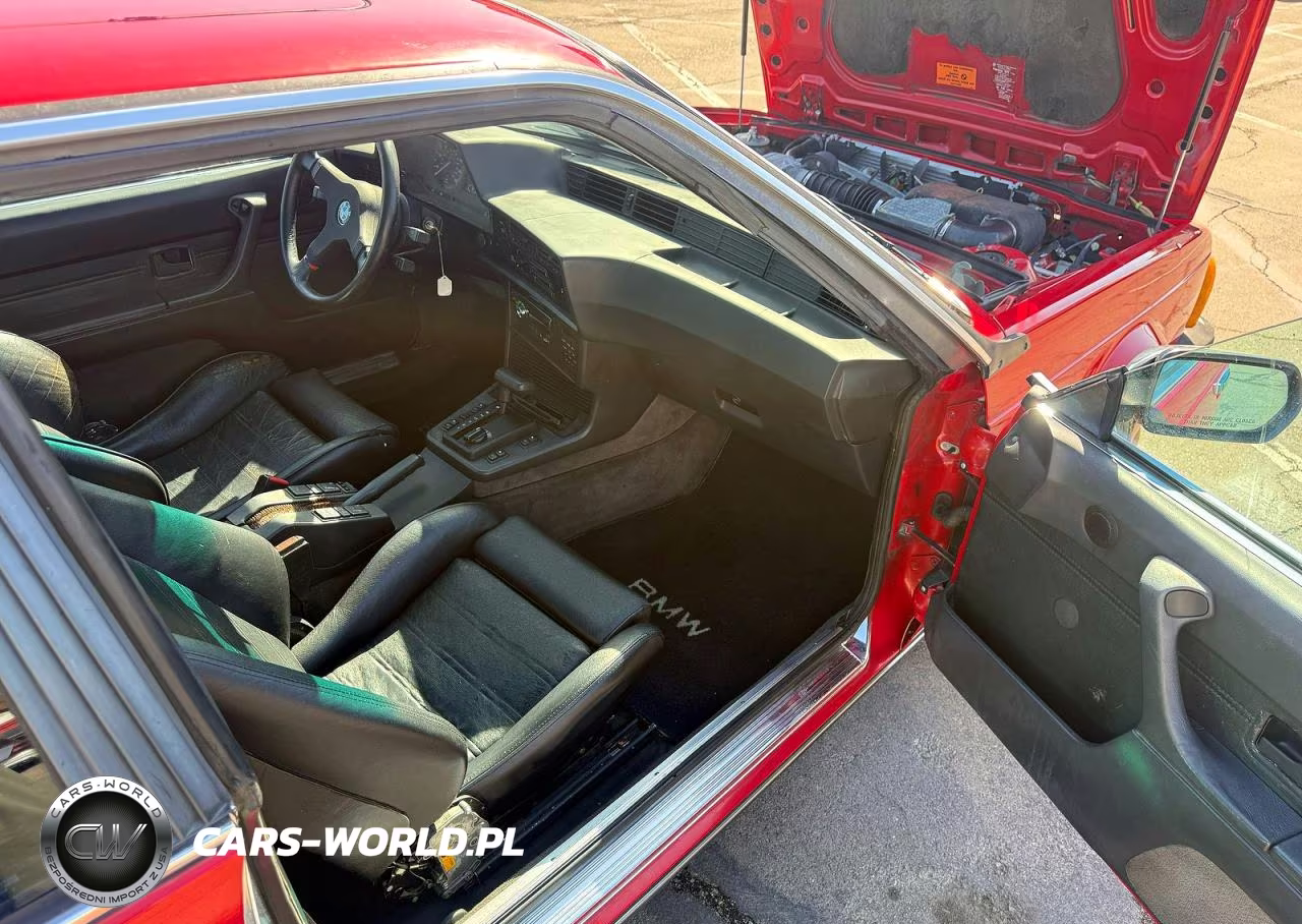 1987 BMW 635 Csi Automatic L6 VIN:WBAEC8406H0613822 - 5