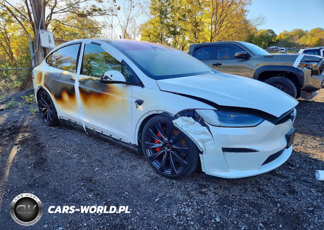 2024 Tesla Model X Plaid Tri Motor All-Wheel Drive VIN:7SAXCBE69RF448592 - 4