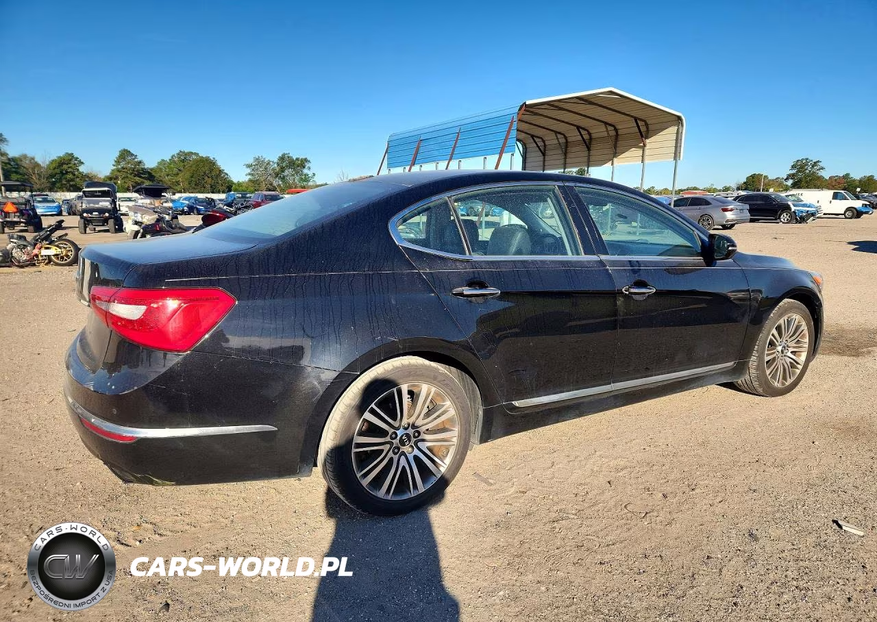 2014 Kia Cadenza Premium VIN:KNALN4D75E5128030 - 3