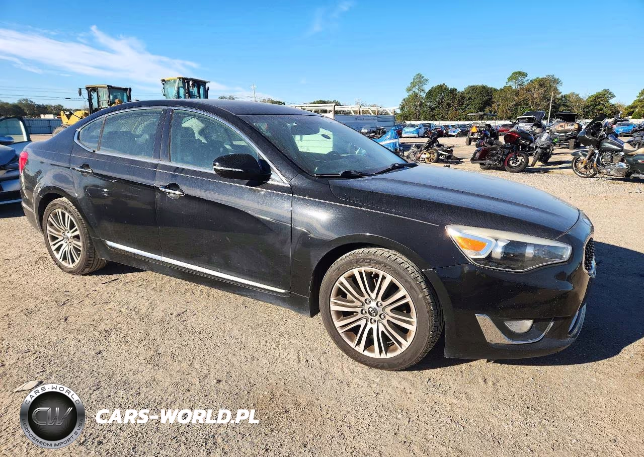 2014 Kia Cadenza Premium VIN:KNALN4D75E5128030 - 4