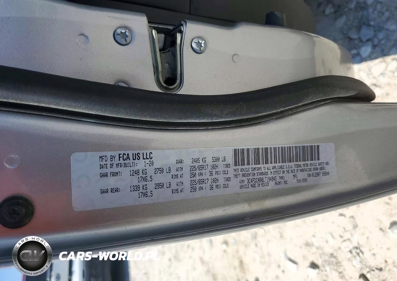 2020 Dodge Journey Se VIN:3C4PDCAB0LT194945 - 13
