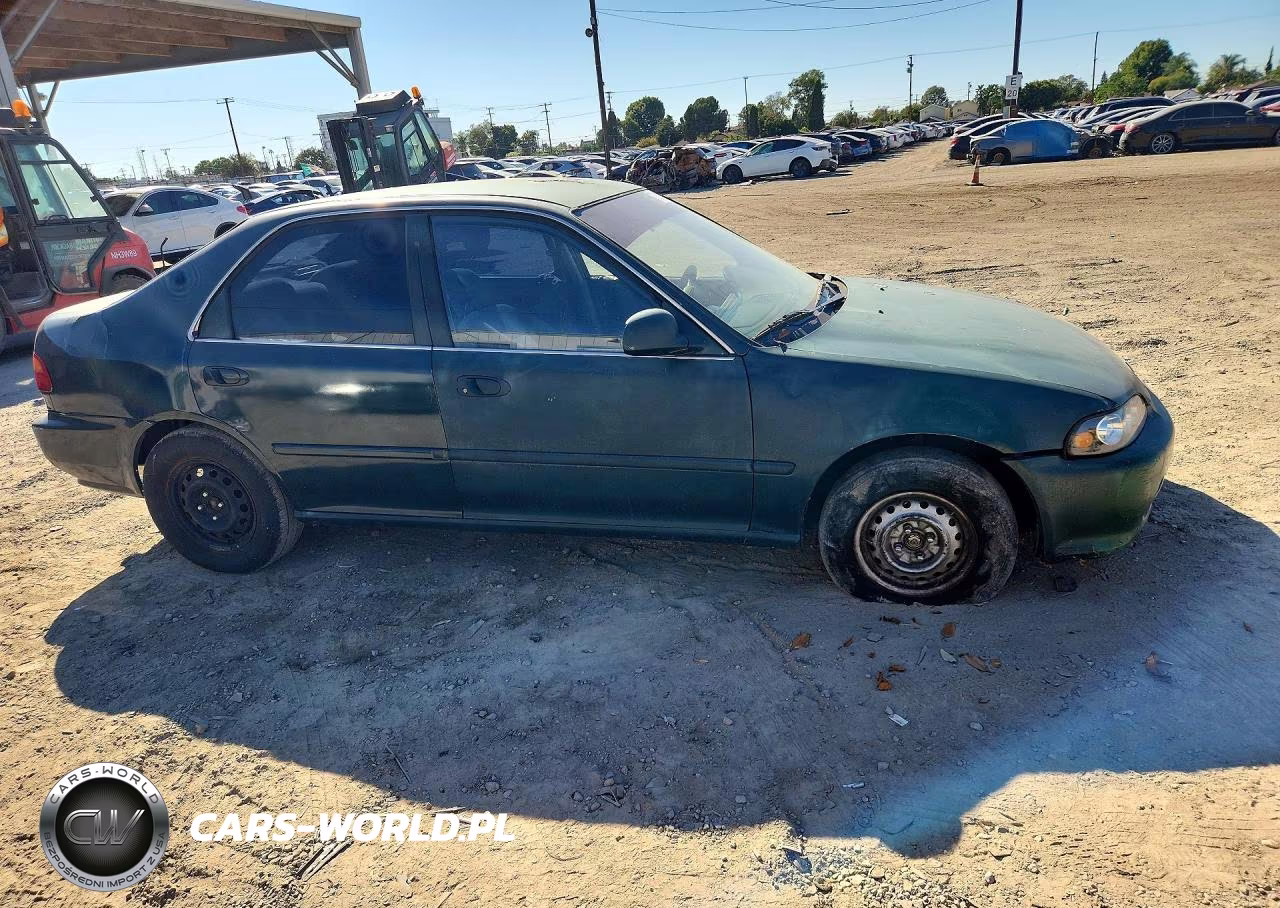 1995 Honda Civic Lx VIN:JHMEG8657SS009383 - 4