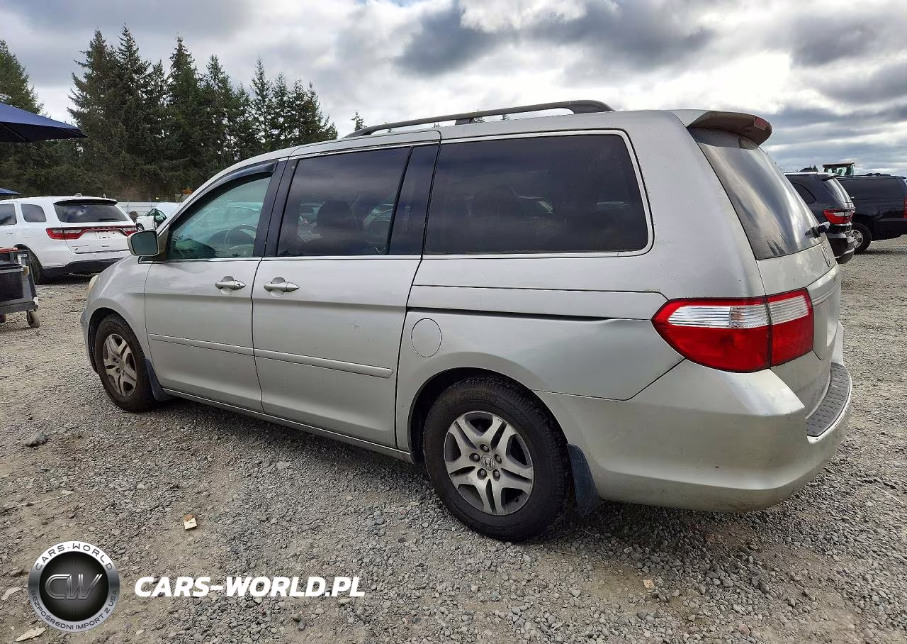 2007 Honda Odyssey Exl VIN:5FNRL38707B413890 - 2