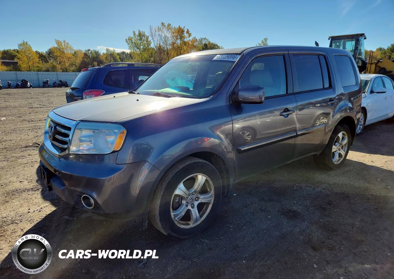 2015 Honda Pilot Exl VIN:5FNYF4H64FB011577 - 1