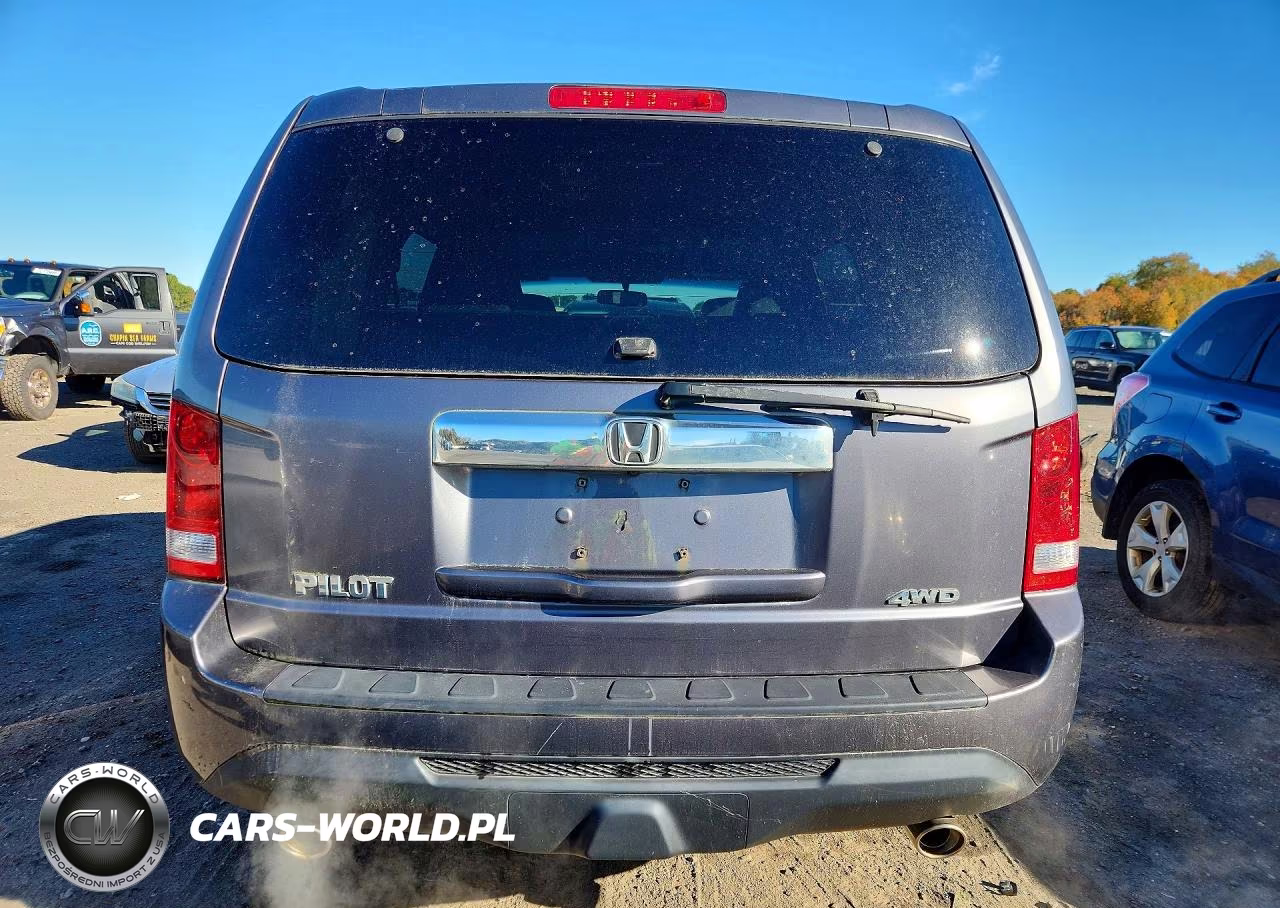 2015 Honda Pilot Exl VIN:5FNYF4H64FB011577 - 6