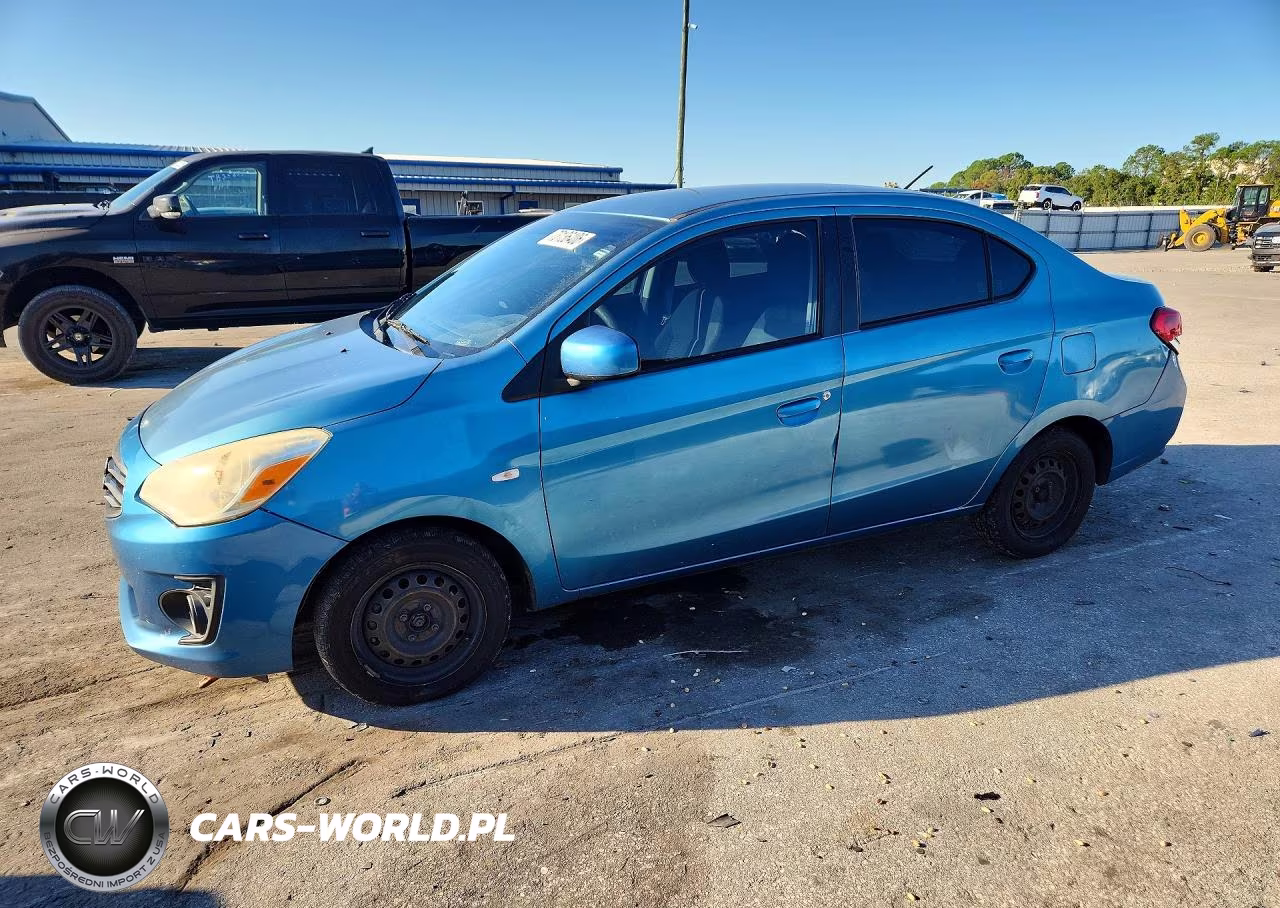 2017 Mitsubishi Mirage G4 Es VIN:ML32F3FJ1HHF10417 - 1