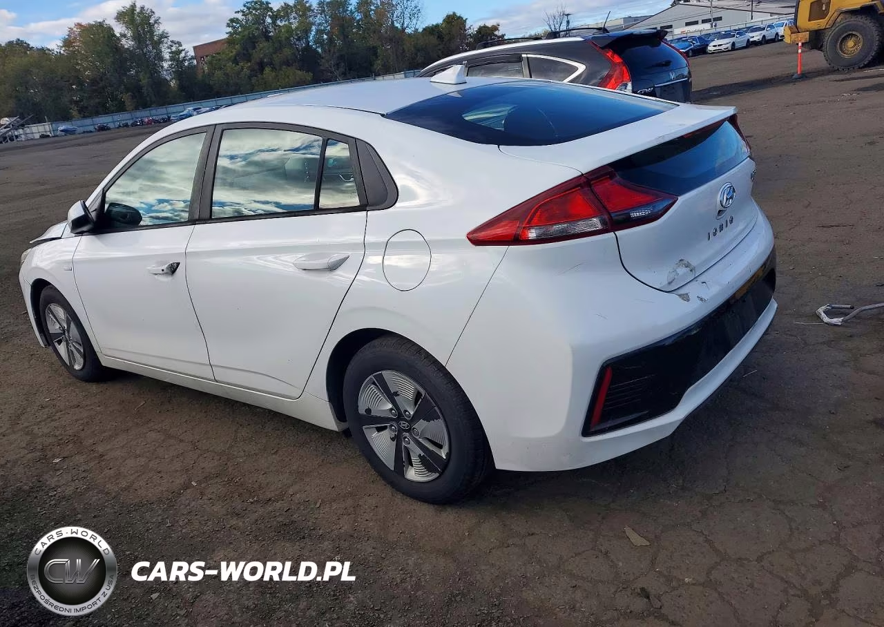 2017 Hyundai Ioniq Blue VIN:KMHC65LC5HU030609 - 2